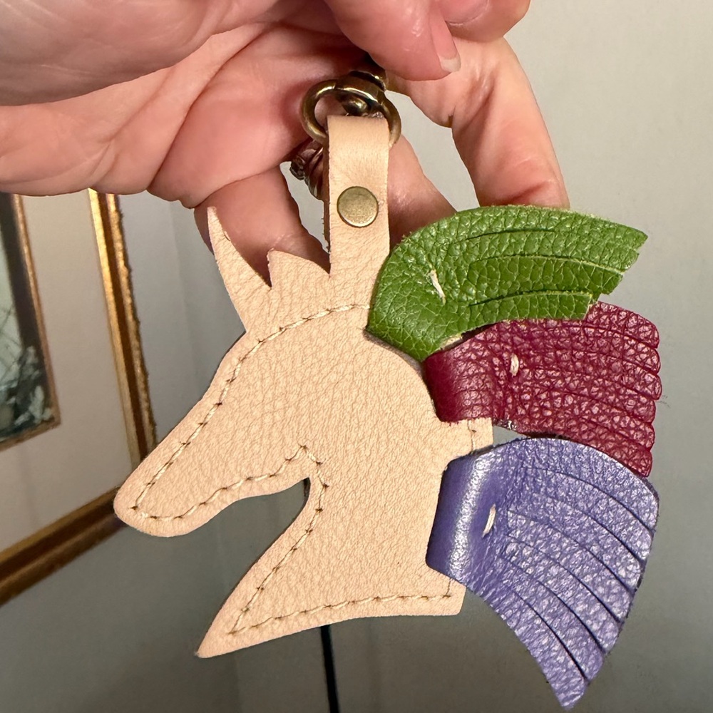 Portland Leather goods, unicorn tassel